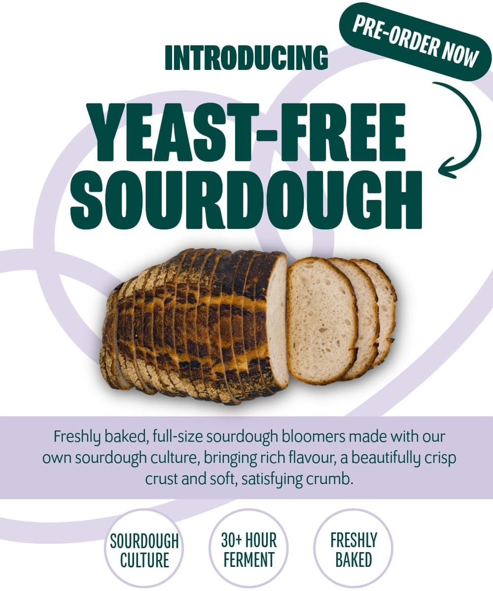 new launch yeast free sourdough